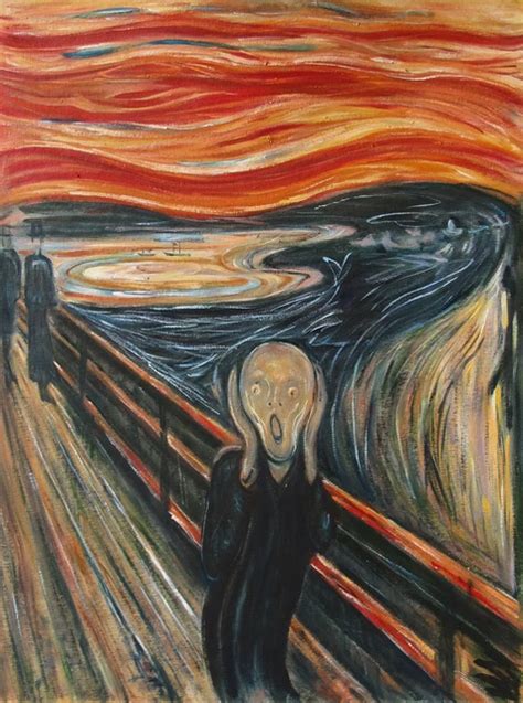 Aliexpress.com : Buy Oil painting (Scream) by Edvard Munch famous oil ...