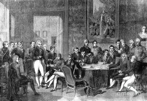 The Congress Of Vienna, 1856.artist Drawing by Print Collector - Fine Art America