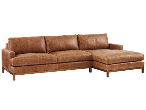 Horizon Leather Sofa Chaise | Lexington Home Brands