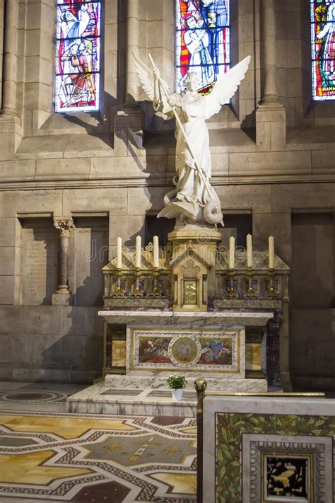 Interior of the Sacre Coeur Basilica Editorial Stock Image - Image of basilica, altar: 169253914