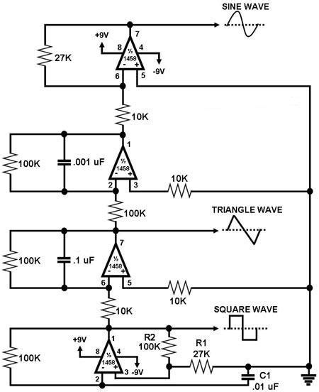 Simple Function Generator Circuit Diagram | Super Circuit Diagram