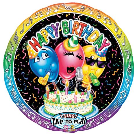 Singing balloon | Happy birthday balloons, Birthday balloons, Kids birthday party supplies