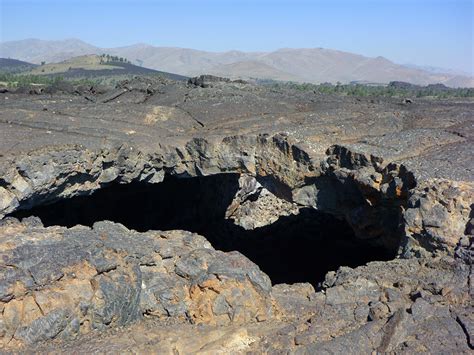 Lava around Indian Tunnel: Craters of the Moon National Monument and Preserve, Idaho