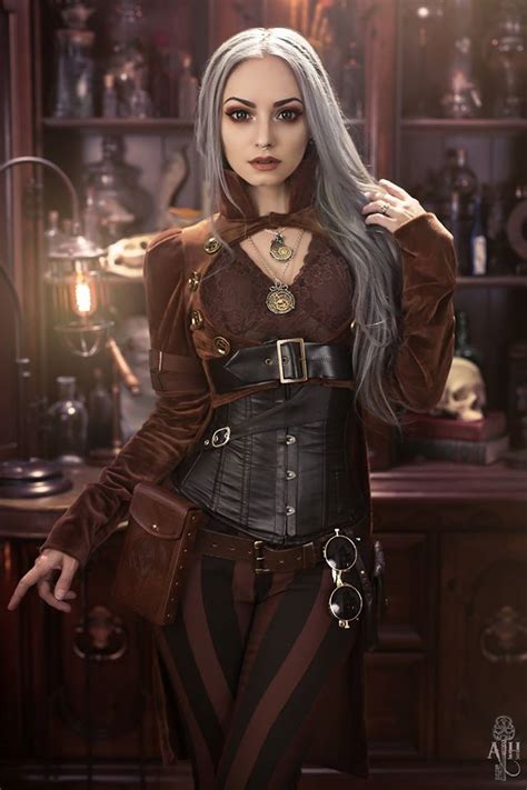 Steampunk Fashion Guide: Steampunk Color Palette: Black and Brown