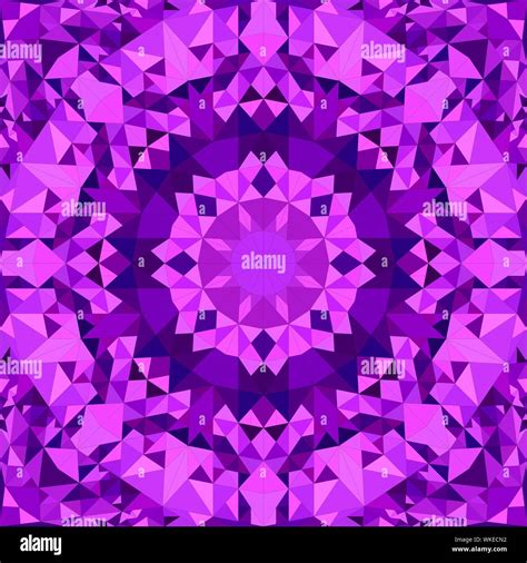 Purple abstract seamless triangle mosaic tile kaleidoscope pattern ...