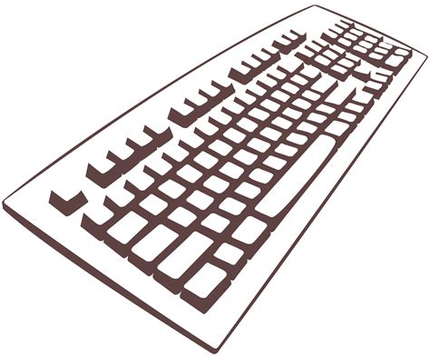 Clipart - Keyboard