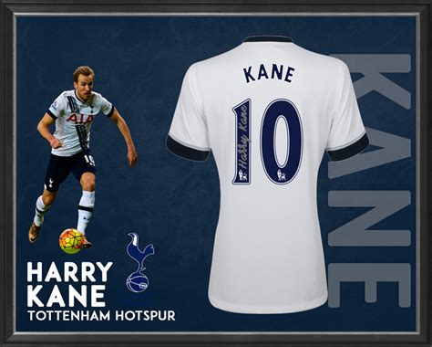 Soccer – Harry Kane Signed and Framed Jersey | Taylormade Memorabilia ...