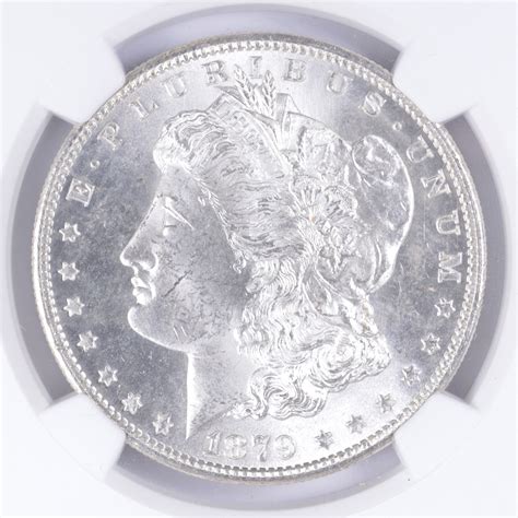 RARE - MS-65 1879-S Morgan Silver Dollar - Graded By NGC - Rare in High ...