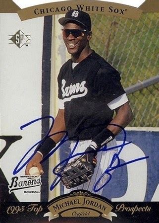 10 Most Valuable Michael Jordan Baseball Cards - Old Sports Cards