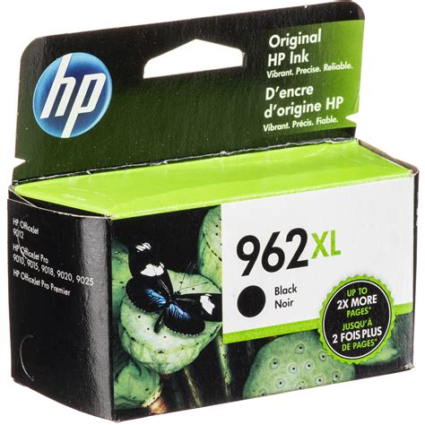 HP 962XL High Yield Black Original Ink Cartridge 3JA03AN#140 B&H