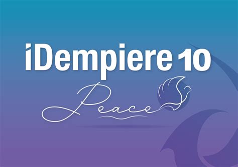 iDempiere 10 "Peace" - Free Open Source ERP and CRM