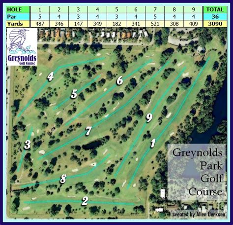 The Florida Golf Course Seeker: Greynolds Golf Course