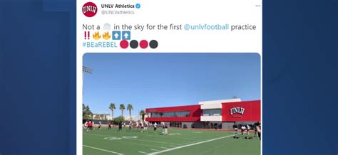 UNLV football returns to field for spring practice