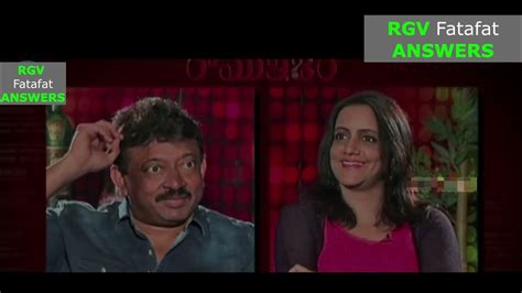 RGV Interviews | Ram Gopal Varma Fatafat Interesting Answers | RGV Biography | Ramuism ...