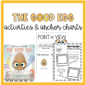 The Good Egg- Activities, Anchor Charts, and Assessments by Teachin ...