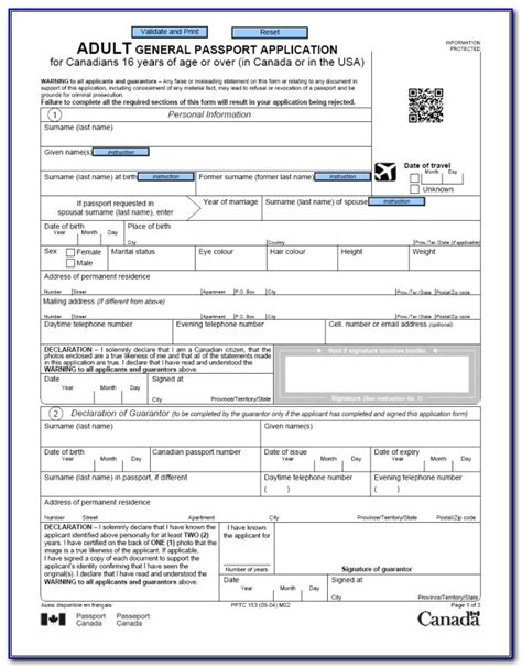 U.s Post Office Printable Renewal Passport Form - Renewalform.net