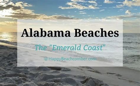 Alabama Beaches [Includes Cities, Counties & Map]