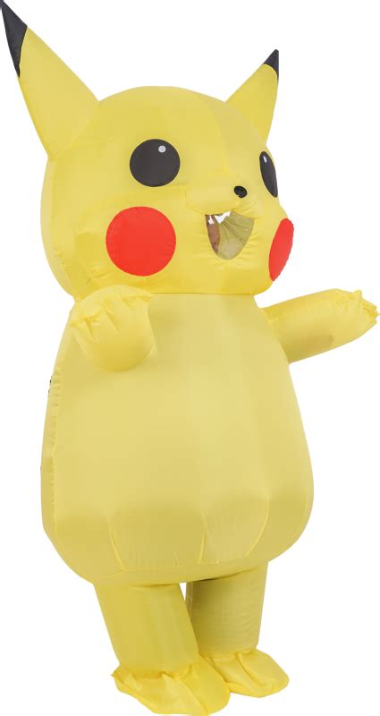 Inflatable Pikachu Costume For Adult and Kids Hallowitch Costumes Make ...