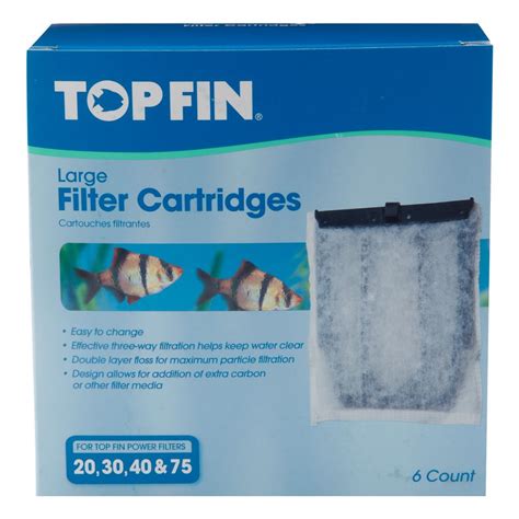 Top Fin® Large Aquarium Filter Cartridge | fish Filter Media | PetSmart