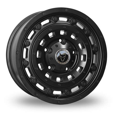 Wolfrace Overland Matt Black 17" Alloy Wheels - Wheelbase