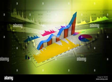 Business growth graph and chart Stock Photo - Alamy