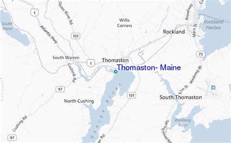 Thomaston, Maine Tide Station Location Guide