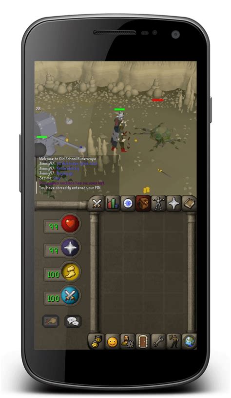 OSRS Mobile Portrait Mode Design : 2007scape