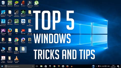 Top 5 Windows 10 tips and Tricks!!! - YouTube