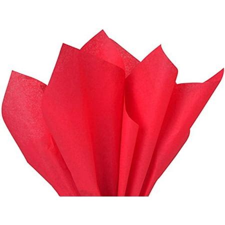 Red Tissue Paper 15" X 20" - 100 Sheet Pack - Walmart.com