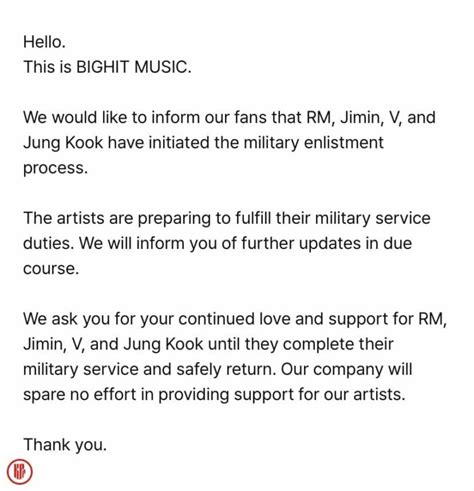 BTS Members Military Enlistment: RM, Jimin, V, and JungKook Prepare for Military Service + How ...