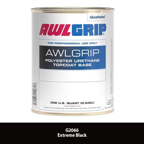 Awlgrip Polyester Urethane Topcoat Base - Extreme Black - G2066Q | Defender Marine