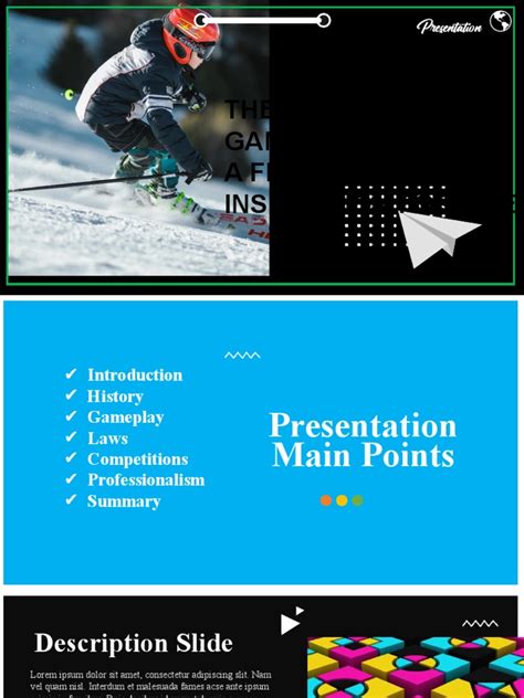 003 Winter Sports Powerpoint Template and Google Slides Themes | PDF