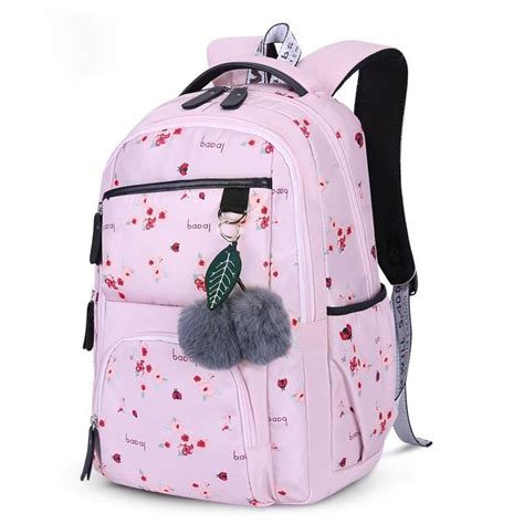 Mädchen Schulranzen Schulrucksack Blumen Rucksack Daypack Laptop Backpack Für Mädchen Schule Ro ...