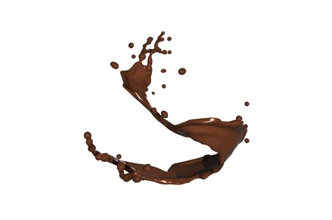 Milk Chocolate Splash transparent PNG - StickPNG