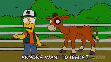 Trade Bart GIF - Trade Bart The Simpsons - Discover & Share GIFs
