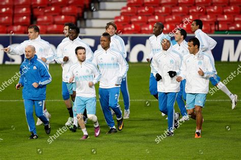 Marseille Players Train Old Trafford Stadium Editorial Stock Photo - Stock Image | Shutterstock