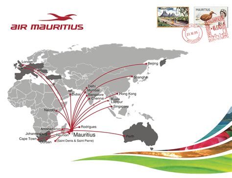 Air Madagascar Destinations Map