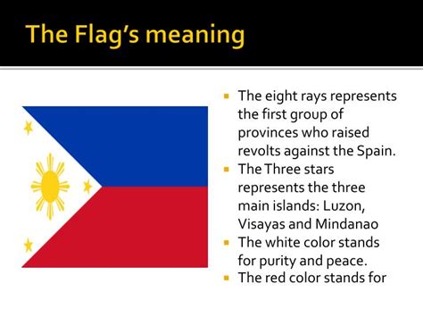 Historia Meaning Of The Symbols Of Philippine Flag Mobile Legends ...