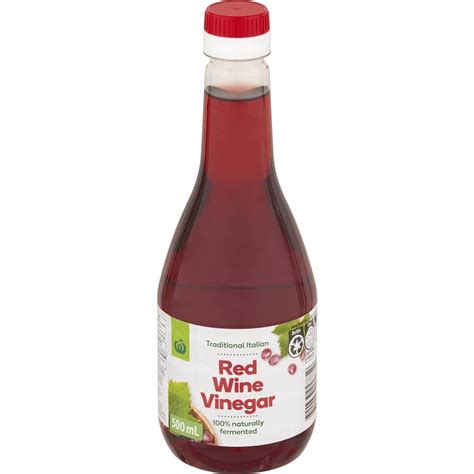 Woolworths Vinegar Red Wine 500ml | Woolworths