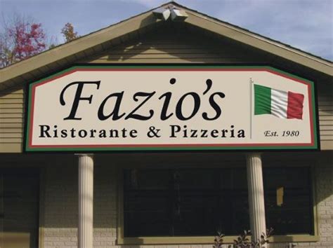 FAZIO'S RISTORANTE & PIZZERIA, East Longmeadow - Restaurant Reviews ...