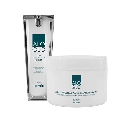 ALO GLO Skin Restoration System | Alovéa