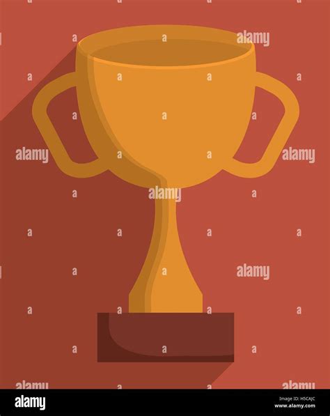 Gold trophy cup design Stock Vector Image & Art - Alamy