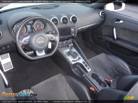 Black Interior - 2008 Audi TT 3.2 quattro Roadster Photo #13 ...