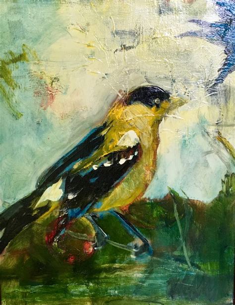 Finch Painting at PaintingValley.com | Explore collection of Finch Painting