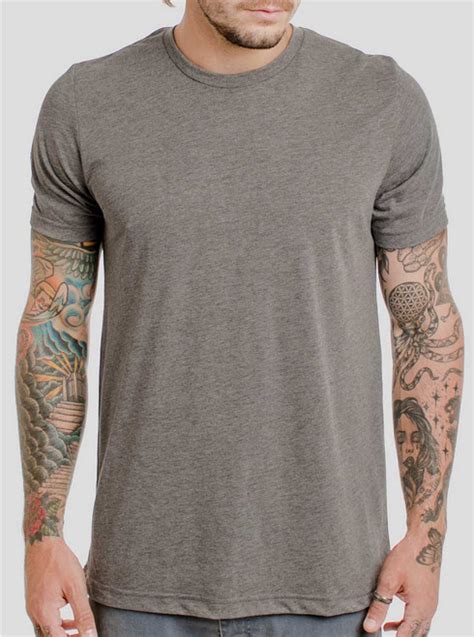 Heather Grey T Shirt - Men's T-Shirts - FREE Shipping