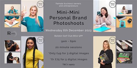 Mini-Mini Personal Brand Photoshoot, Baildon Golf Club, 6 December 2023 ...