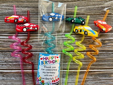 Cars Birthday Party Favors, Kids Birthday Gift, Personalized Gifts, Vehicle Party Favors, Party ...