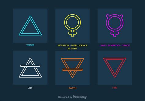 Free Linear Alchemy Vector Symbols - Download Free Vector Art, Stock Graphics & Images