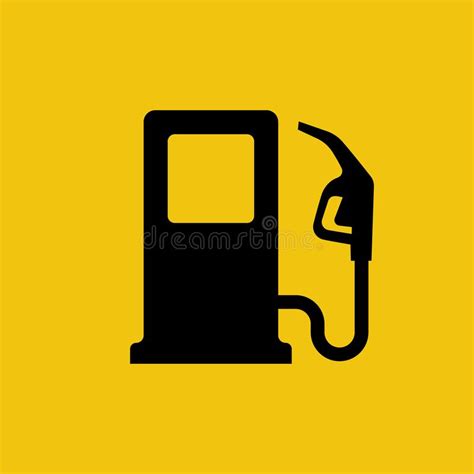 Gas pump icon stock vector. Illustration of auto, hose - 115081481