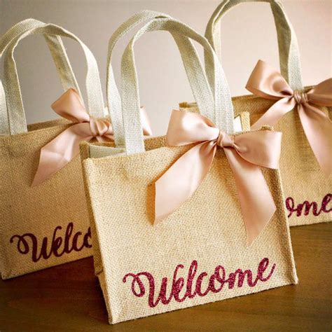 +Hotel by K-bros&Co Etsy Welcome Gift Bags. Wedding Guest Gift Bag. Hotel Welcome Bag. Burlap ...